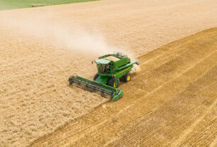 Cosechadora John Deere maquinaria agrícola