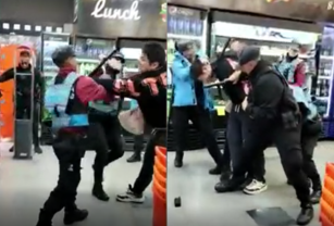 cinco policías