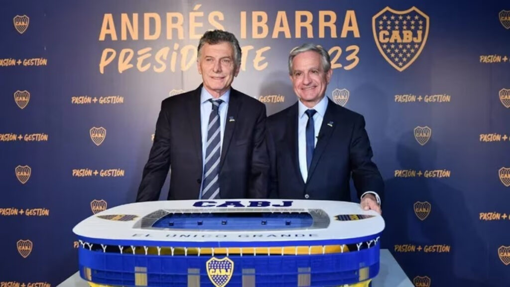 Macri Boca Ibarra