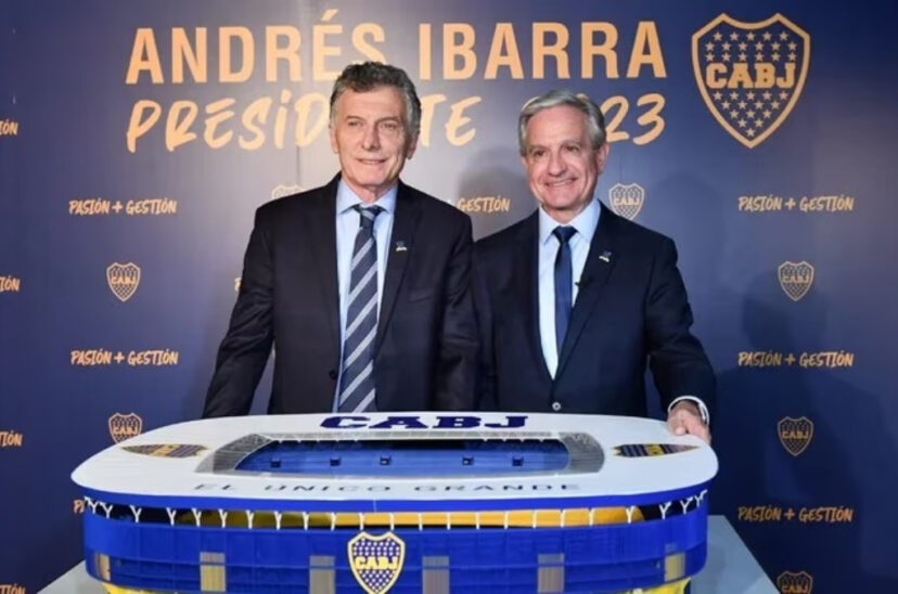 Macri Boca Ibarra