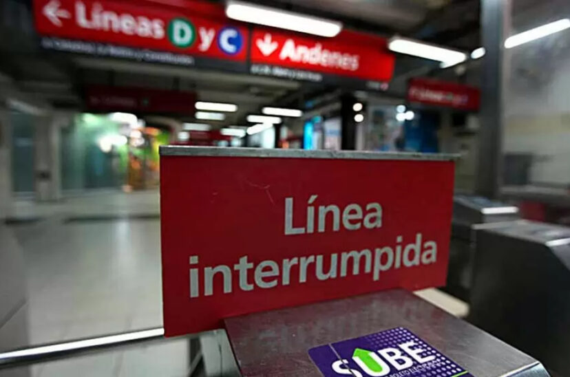 Paro de subte lunes