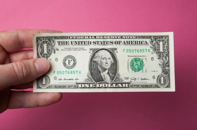 billete de 1 dólar