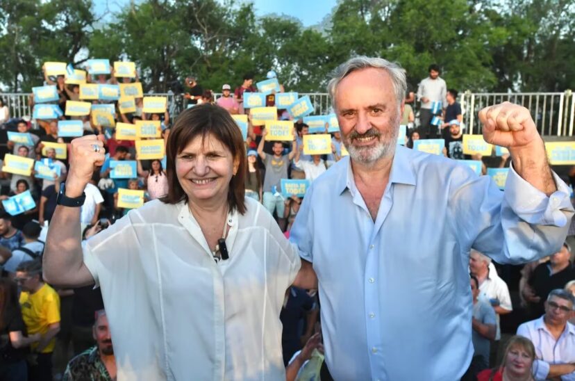 Joaquín de la Torre y Patricia Bullrich