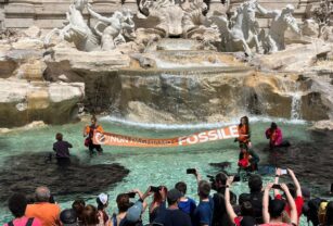 fontana di trevi negra