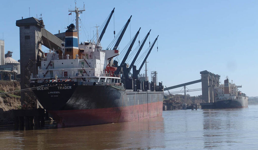 gran rosario puerto exportaciones Recuperación. trigo argentina