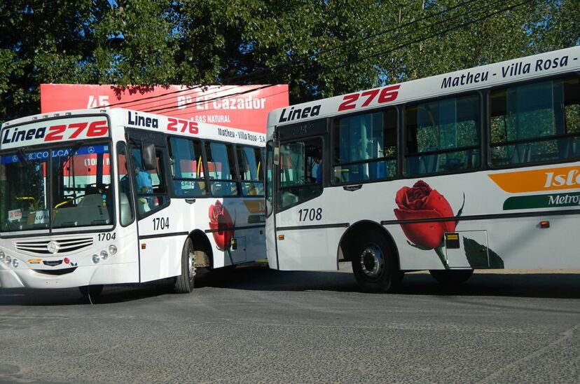 Línea 276, donde trabaja el colectivero atacado.