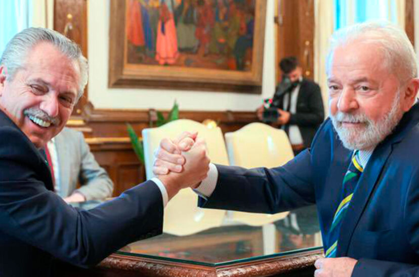 Lula da Silva y Alberto Fernández