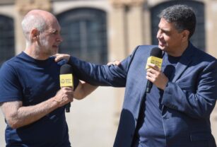 Jorge Macri con Larreta
