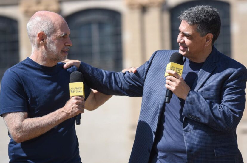 Jorge Macri con Larreta