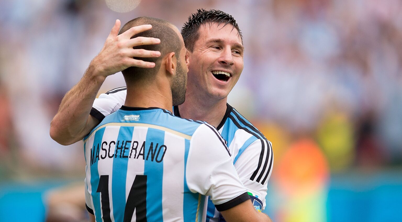 javier mascherano y messi selección argentina