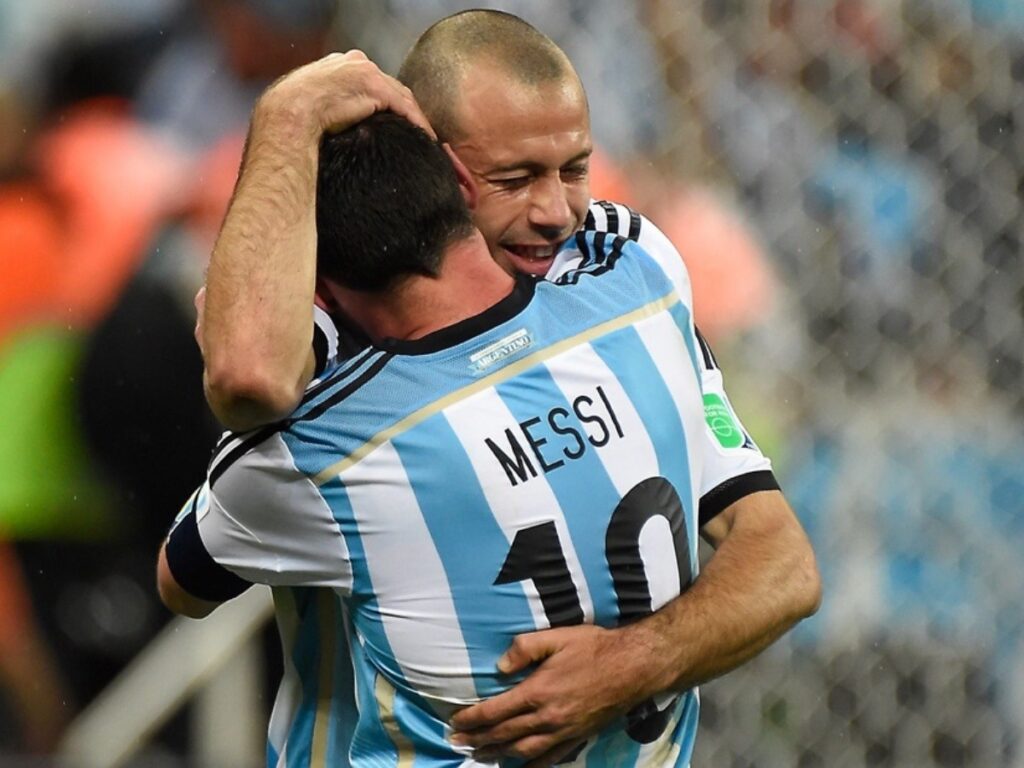 mascherano y messi