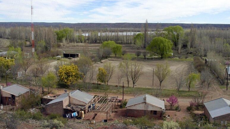 Sauzal Bonito, pueblo aledaño a Vaca Muerta