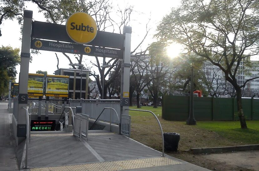 Estación Hospitales del subte