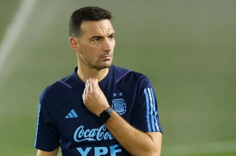 Scaloni preocupado