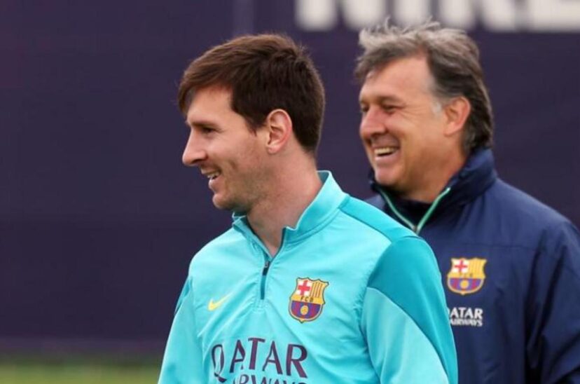 Tata Martino Lionel Messi