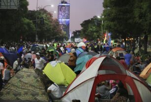 Acampe de Unidad Piquetera