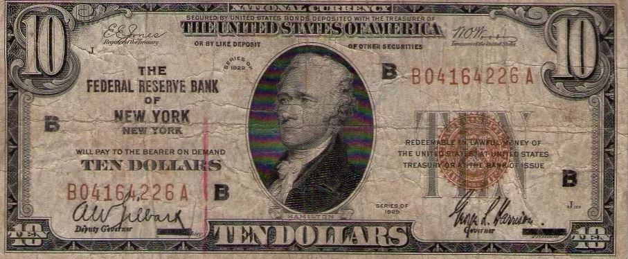 billete antiguo