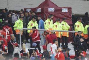 River hincha que cayó y murió