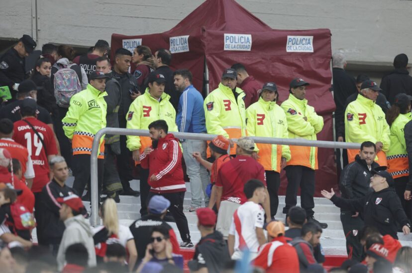 River hincha que cayó y murió