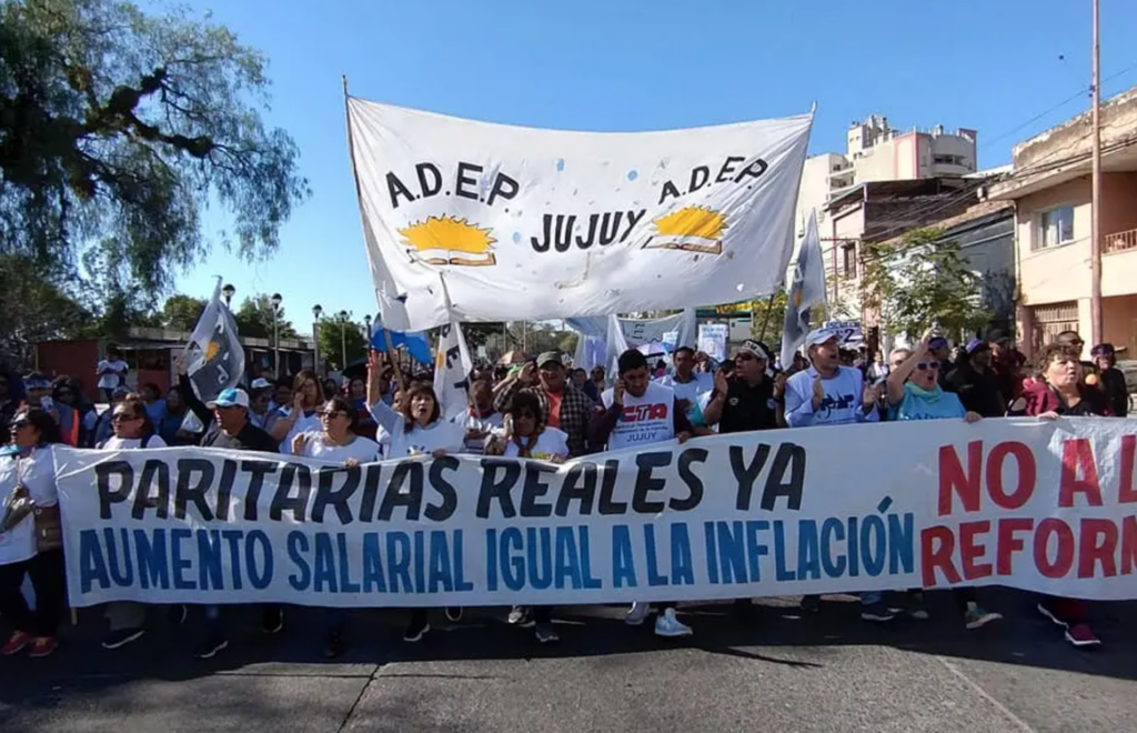 marcha docentes jujuy
