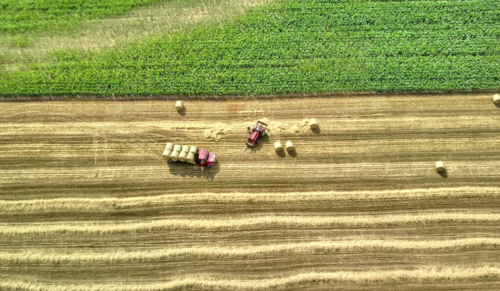 imagen NASA cultivos agricultura regenerativa