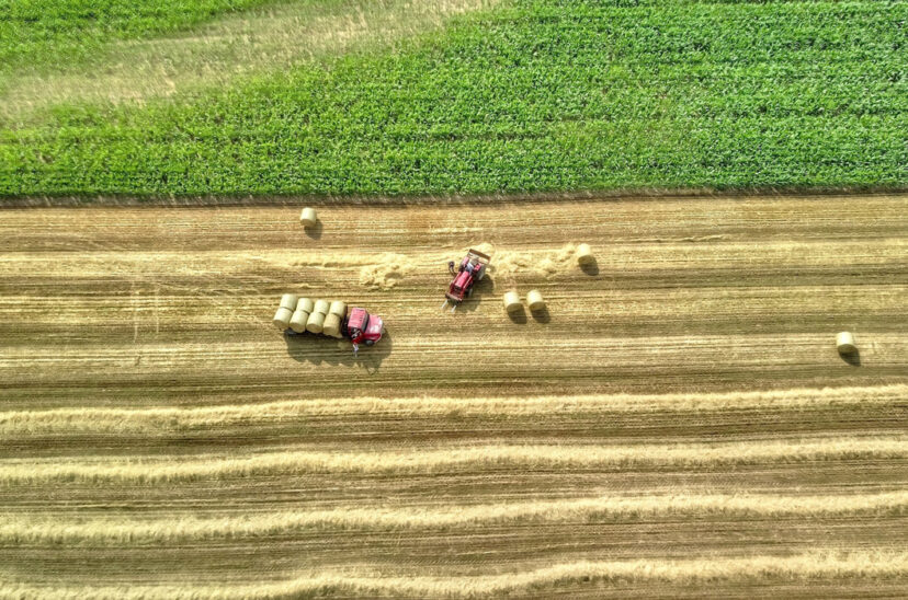 imagen NASA cultivos agricultura regenerativa
