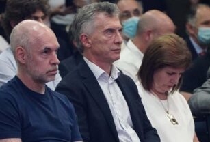 Rodríguez Larreta con Macri y Bullrich