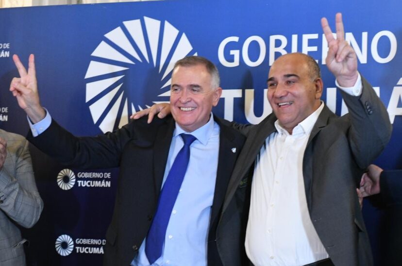 Manzur y Jaldo, gobernador y vice de Tucumán