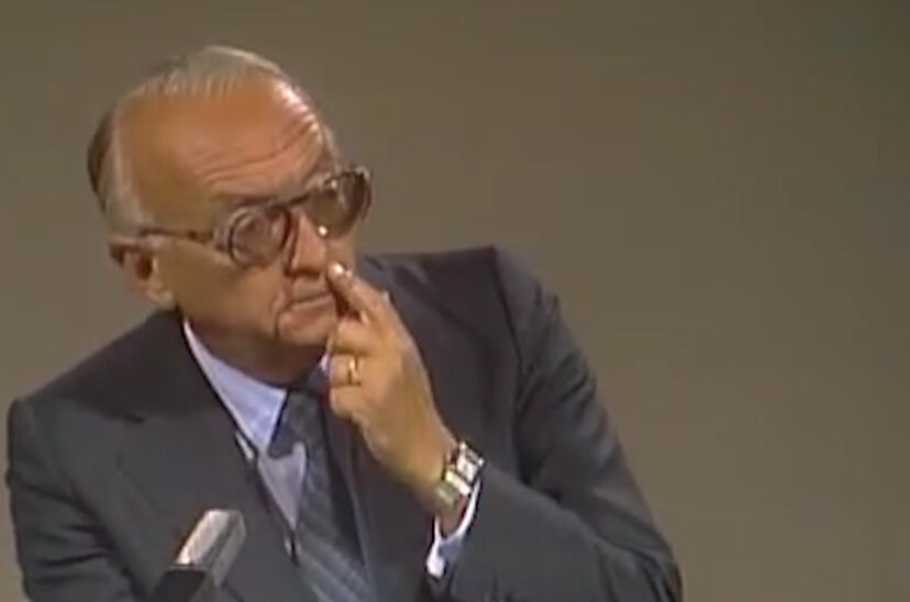Bernardo Neustadt, fallecido en el Día del Periodista