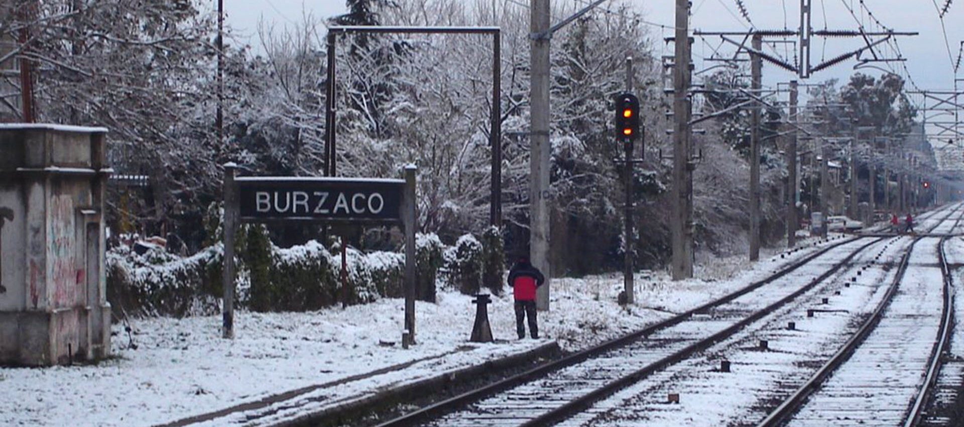 Nieve en Burzaco, Buenos Aires.