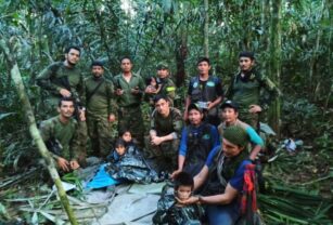 Los niños encontrados en la selva.