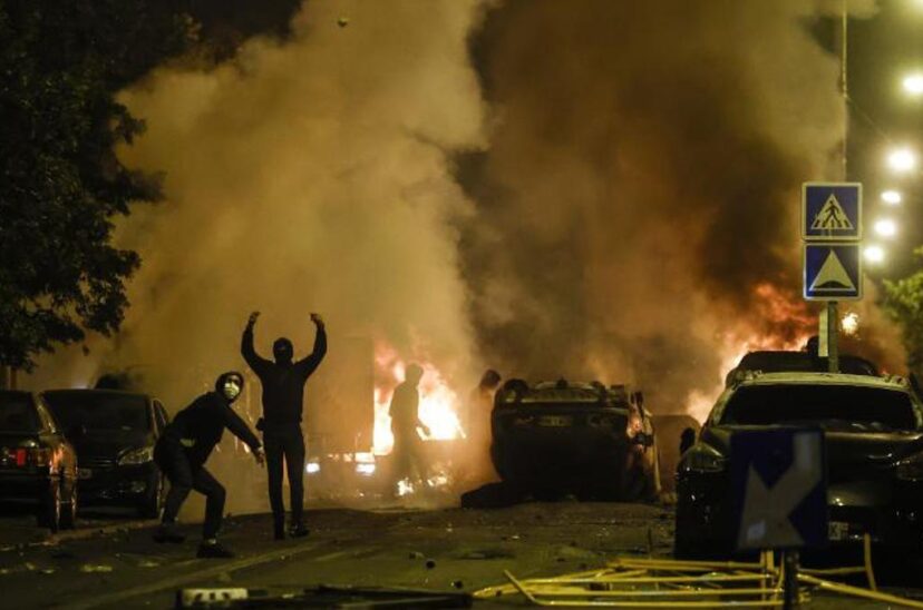 Macron protestas
