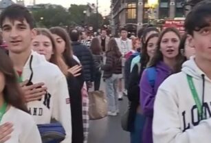 Estudiantes argentinos Londres Malvinas