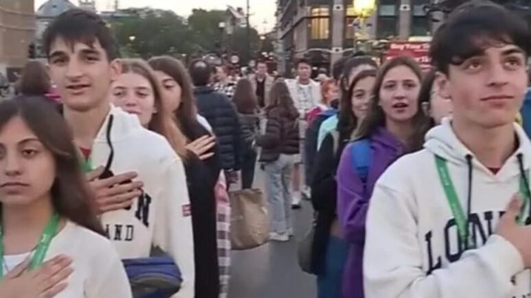 Estudiantes argentinos Londres Malvinas
