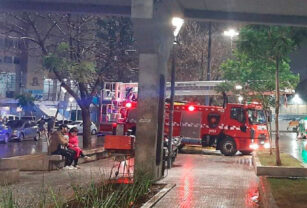 Incendio Villa Lugano
