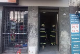 Incendio en Caballito
