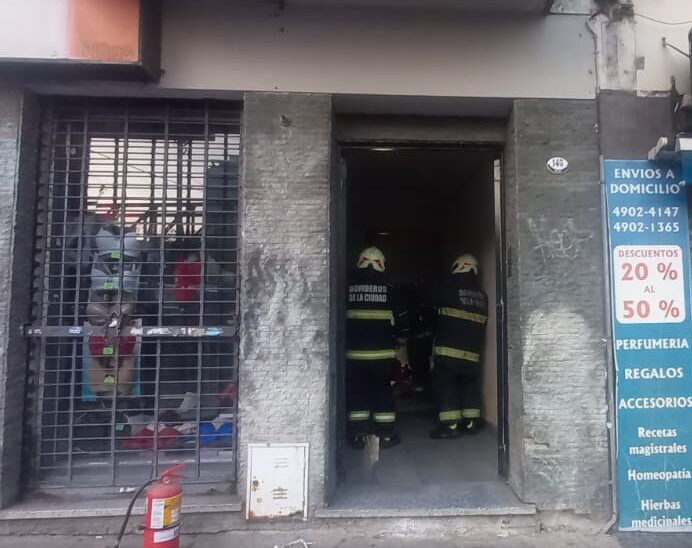 Incendio en Caballito