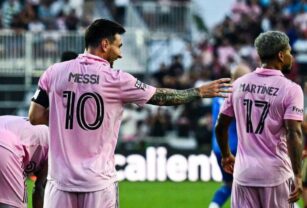 Lionel Messi festejo Inter Miami