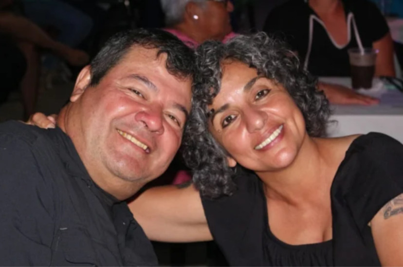 Marcela Acuña y Emerenciano Sena