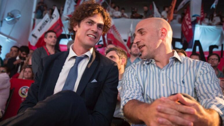 Martín Lousteau y Emiliano Yacobitti