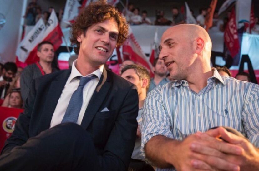Martín Lousteau y Emiliano Yacobitti