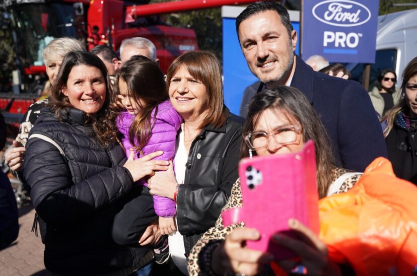 Patricia Bullrich Luis Petri La Rural