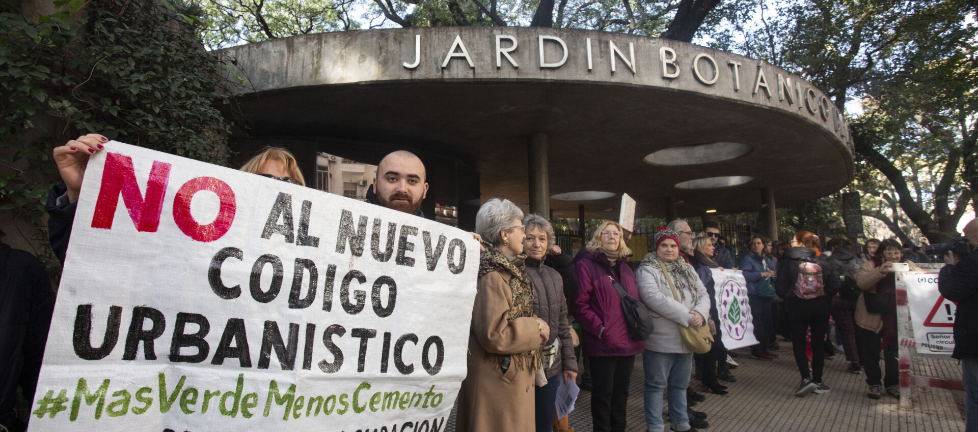 Protestas Jardín Botánico