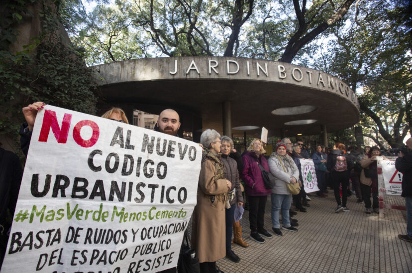 Protestas Jardín Botánico