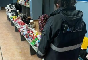 Un millón y medio de pesos en caramelos frontera