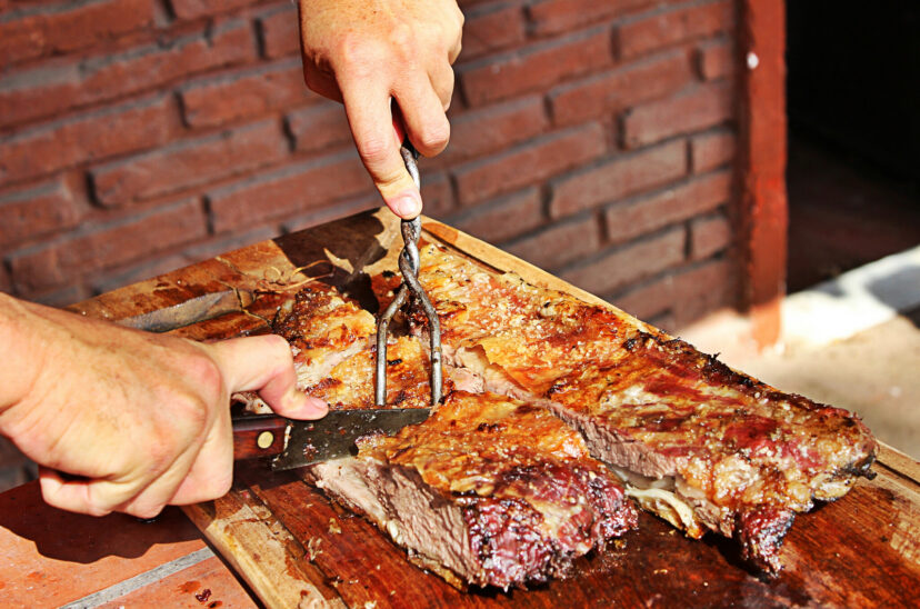 asado carne vacuna