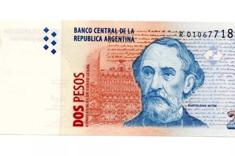 billete de $2