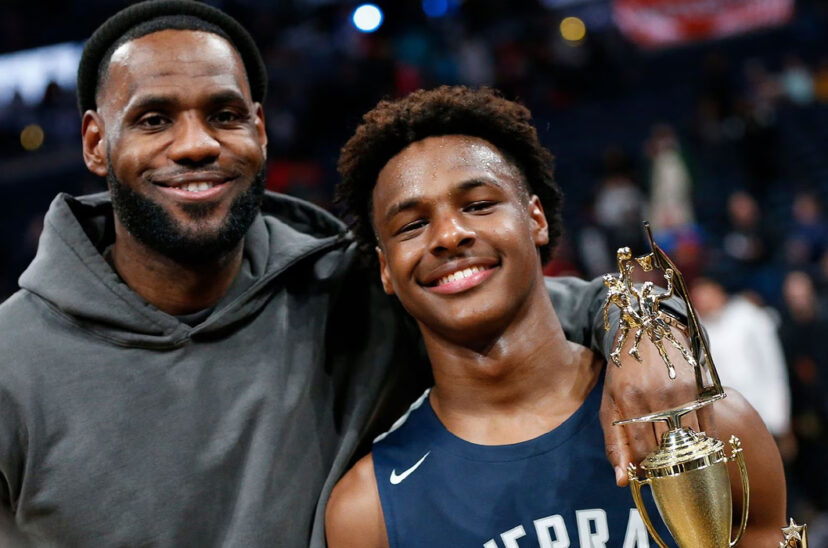 lebron james y bronny