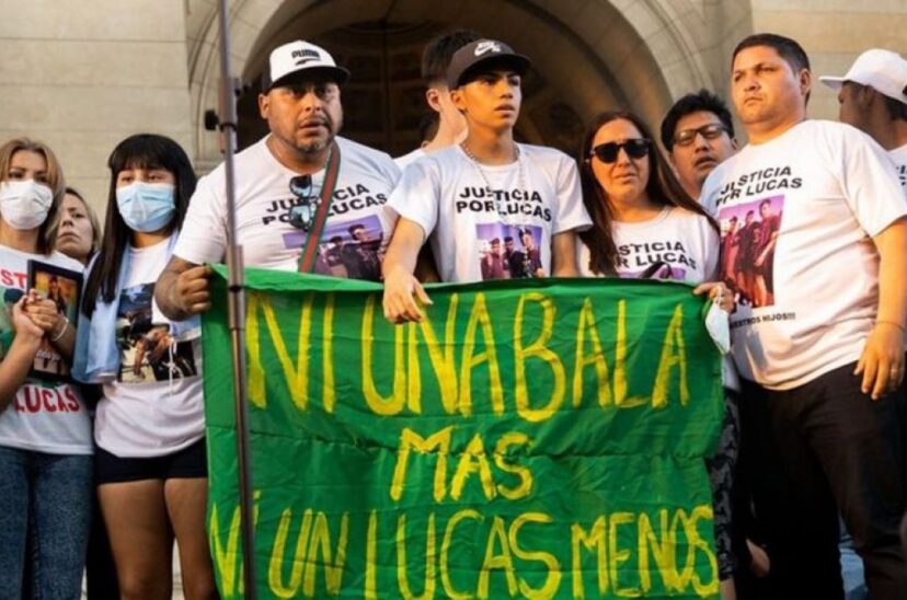 Marcha por Lucas González