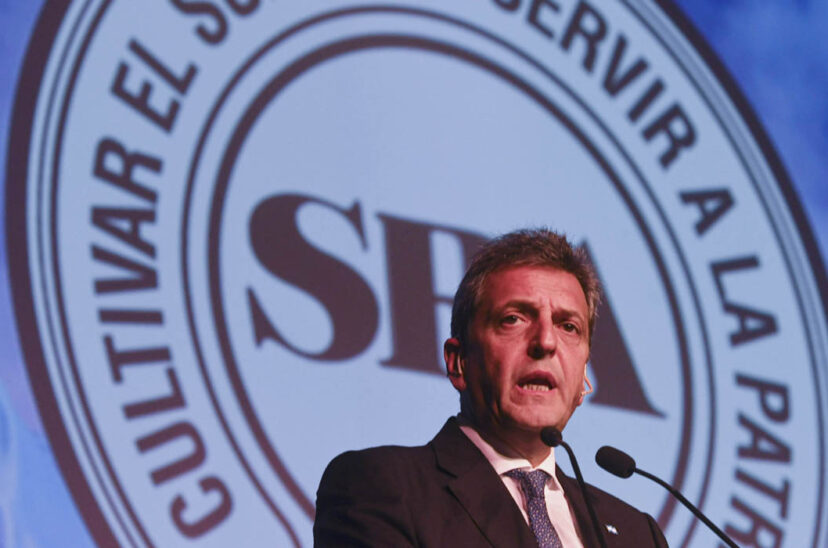 Sergio Massa SRA telam